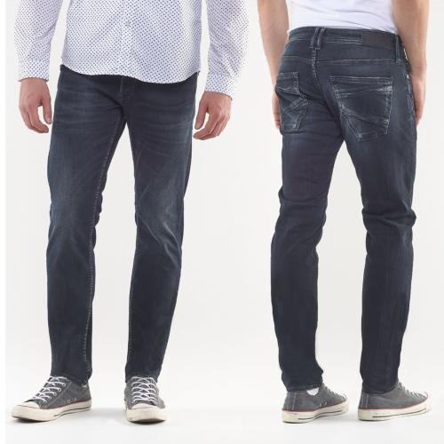 Jean Homme Le Temps Des Cerises POWER Skinny Noir Destroy Stretch - Taille 31, Neuf Avec étiquettes