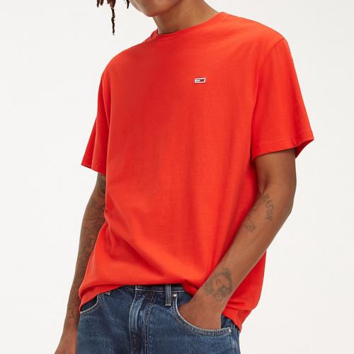 t-shirt tommy hilfiger orange