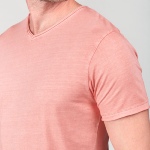 T Shirt Le Temps des Cerises homme Gribs rose