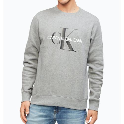 calvin klein grey zip up