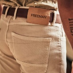 Jeans beige Freeman T Porter Jimmy California
