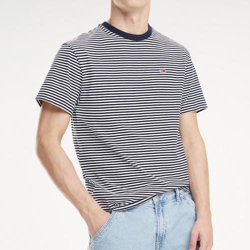 Tommy Hilfiger Jeans Blue Recycled Cotton T-Shirt
