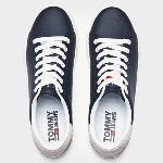 Chaussures Tommy Hilfiger Jeans en cuir bleu marine