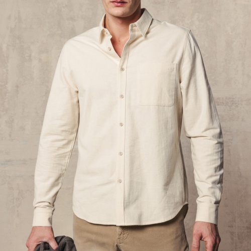 Chemise Freeman T Porter homme Jeremiah Hunty beige