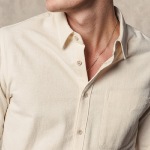 Chemise Freeman T Porter homme Jeremiah Hunty beige