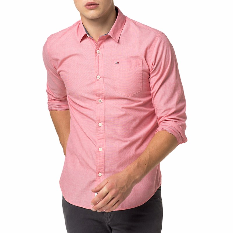 chemise rose homme