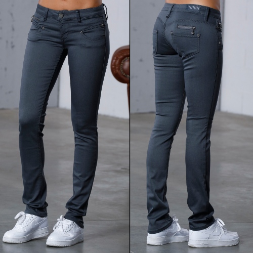 Jean femme Freeman T Porter Alexa Slim gris