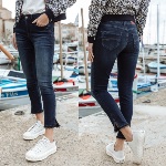 Jean super slim court Freeman T Porter Nataly Mublin