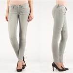 Jean femme Le Temps des Cerises Power3 gris Wt380 coupe skinny