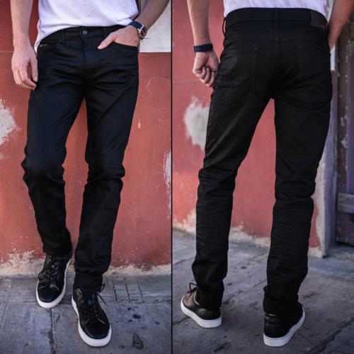 Jean homme Freeman T Porter Dustee Noir coupe slim