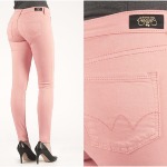 Pantalon rose sorbet Le Temps des Cerises 316 coupe slim femme