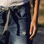 Jeans Boyfriend Freeman T Porter Jannet Marclay 100% Coton
