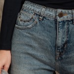 Jeans Freeman T Porter Monika Fitz 100% Coton coupe droite 7/8éme