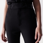 Pantalon taille haute Salsa femme noir