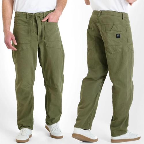 Pantalon Workwear Le Temps des Cerises homme Hobo pesto