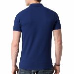 Polo Tommy Hilfiger modèle Pilot Big Flag Polo bleu pour homme