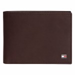 portefeuille Tommy Hilfiger modèle Eton en cuir marron