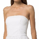 Robe Bustier Tommy Hilfiger blanche