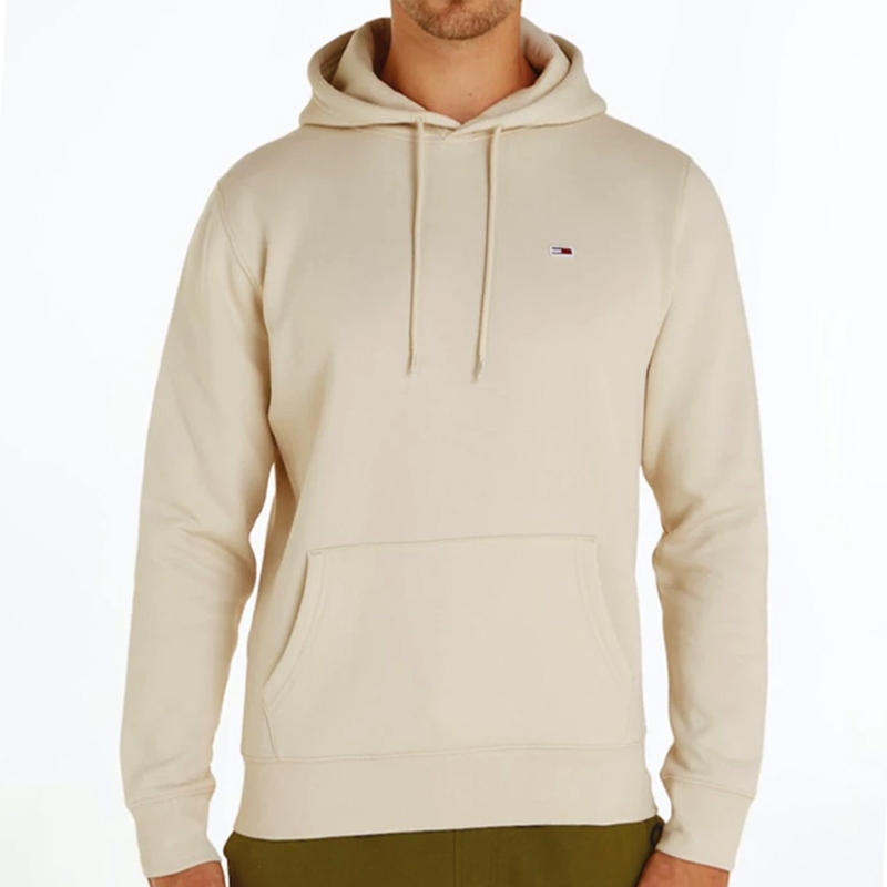 Sweat à capuche homme Tommy Hilfiger Jeans gris