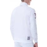 Veste zippé Us Polo Assn blanche