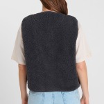 Gilet sans manches Le Temps des Cerises Gudru gris