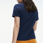 T Shirt femme Tommy Hilfiger Jeans bleu marine