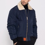 Blouson aviateur Bombers Original Versmold bleu marine
