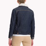 Blouson en Jean fourré Tommy Hilfiger femme