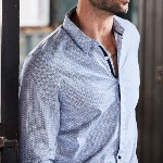 Chemise Freeman T Porter homme Come Leaf