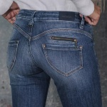 Jeans slim femme Freeman T Porter Alexa Pacific