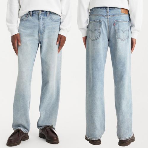 Jeans Levis ® 568 coupe large loose straight bleu clair
