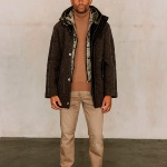Manteau drap de laine Freeman T Porter Cary