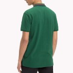 Polo Tommy Hilfiger Jeans homme vert hunter green