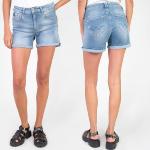 Short court en jeans femme Le Temps des Cerises Katie