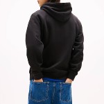 Sweat Tommy Hilfiger Jeans noir logo bleu