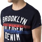 Tee Shirt Tommy Hilfiger homme modèle Terrance bleu marine