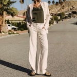 Veste blazer femme Freeman T Porter Bernie en lin