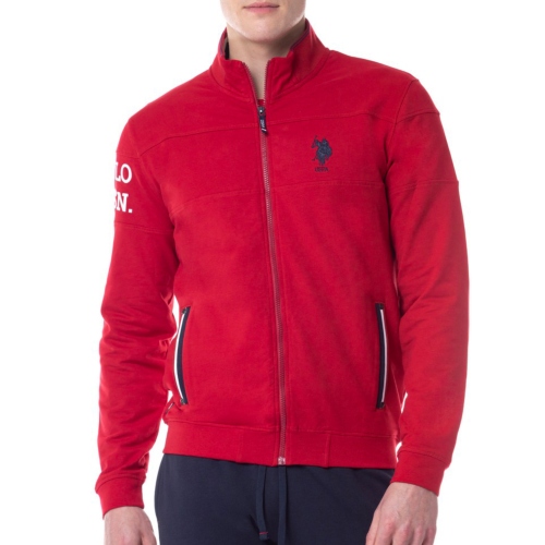 Veste zippé Us Polo Assn Uspa rouge