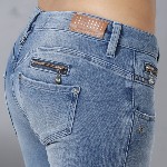 jean femme Freeman T Porter Alexa slim feller en promo