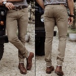 Jean Freeman T Porter homme Dustee slim Beige