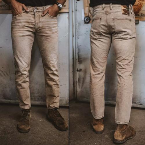 Jeans Freeman T Porter homme Clint portorico beige