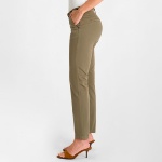 Pantalon chino femme Le Temps des Cerises Kristin kaki