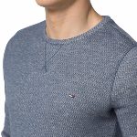 Sweat / Pull Tommy Hilfiger homme modèle Bandon bleu federal blue