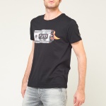 T Shirt Le Temps des Cerises homme Serge noir