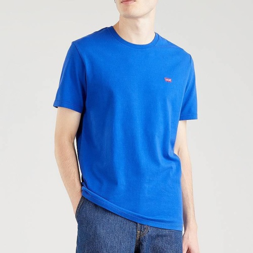 T Shirt Levis homme Original Tee bleu logo Levi's brodé