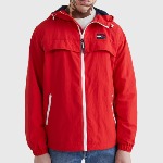 Veste windbreaker Tommy Hilfiger Jeans Chicago rouge