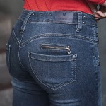 Jeans femme Freeman T Porter Alexa Cropped Slim Malibu Med