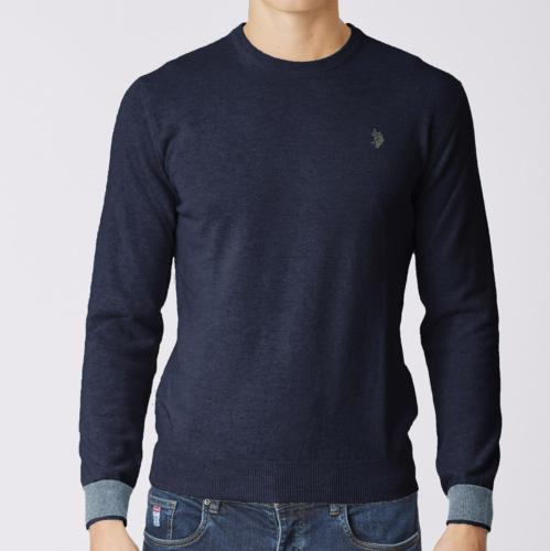 Pull Us Polo Assn en laine bleu marine