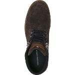 Chaussures Tommy Hilfiger homme en cuir daim marron