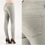 Jean femme Le Temps des Cerises Power3 gris Wt380 coupe skinny